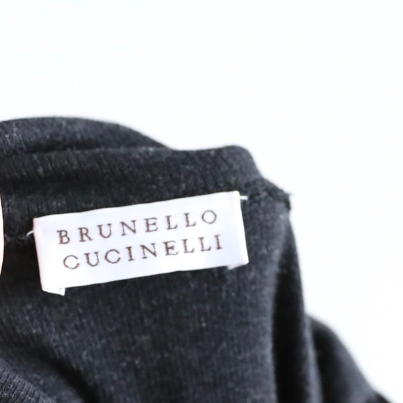 NWOT Brunello Cucinelli turtleneck knit layered S - Picture 3 of 5